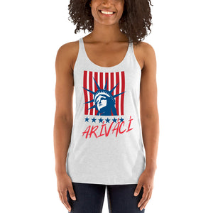 Women's Racerback Lady Liberty Tank