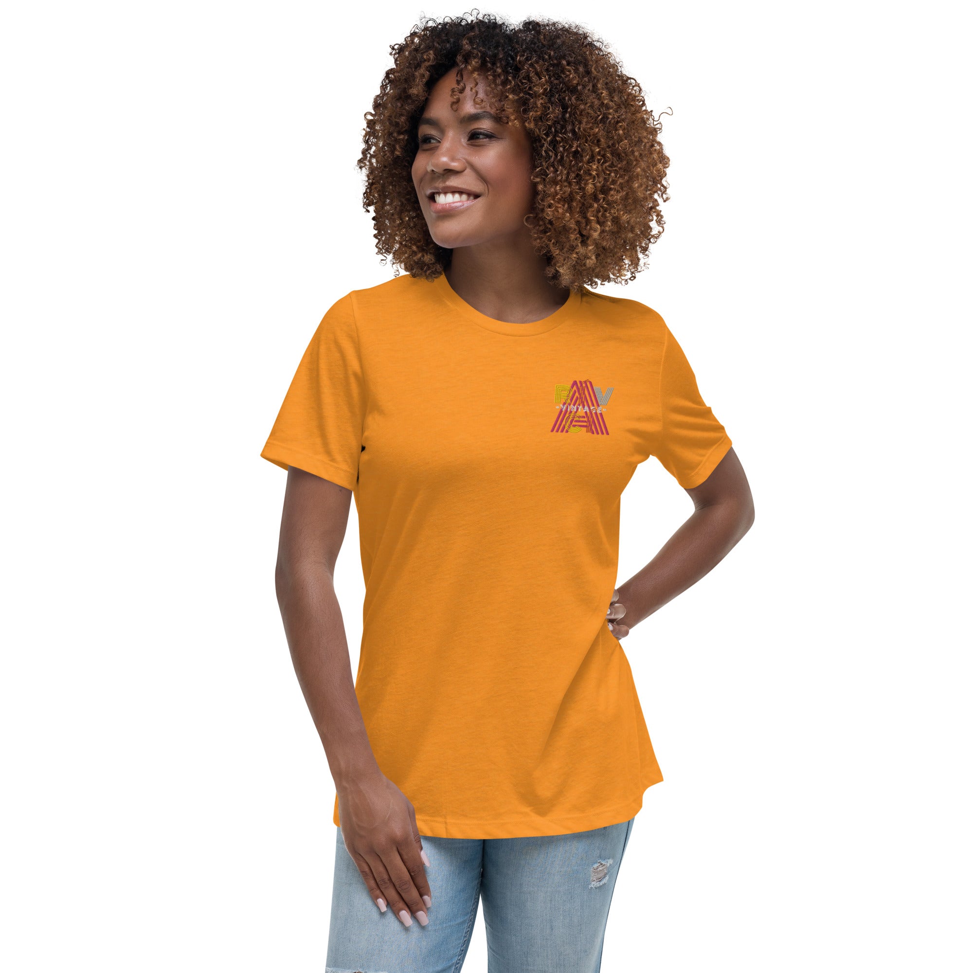 Women's Vintage Embroidered T-Shirt