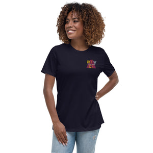 Women's Vintage Embroidered T-Shirt